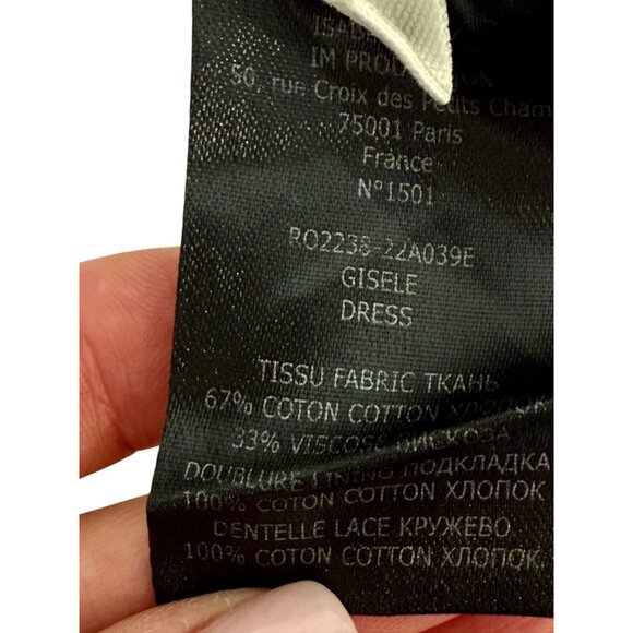 Isabel Marant Etoile Gisele White Lace Mini Dress - Size 8 - Picture 6 of 14